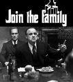 god father - he is talking