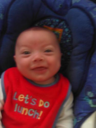 Big Boy - When he smiles he reminds me of an adult, lol.
