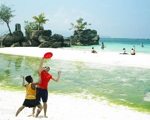 Boracay - Fun time on the beach of Boracay.