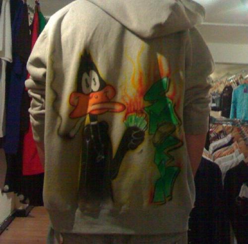 hiphop - custom airbrush urban hiphop clothing