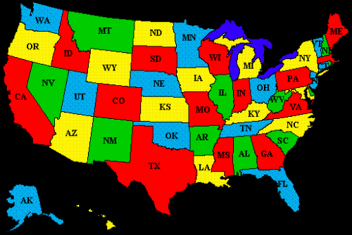 usa map  - usa map