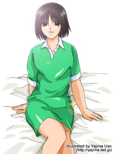 Lady in green - Lovely girl in green