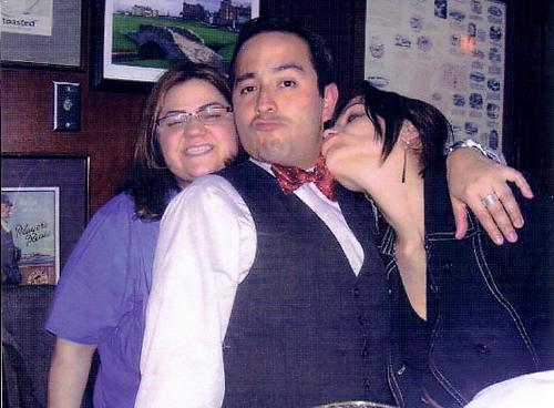 The ladies love me! - A night out on the town, after a long day at work.