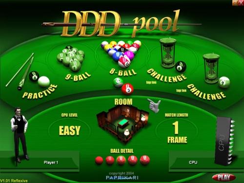 DDD pool - It is very very nice game and I like it so much DDD pool - It is very very nice game and I like it so much