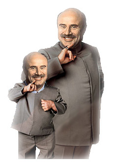 dr phil - Dr phil and his mini-me