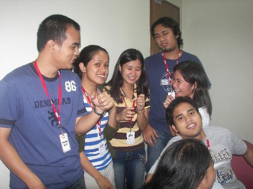 my wavemates - these are some of my wavemates. photo taken during our training day, august 28, 2007.