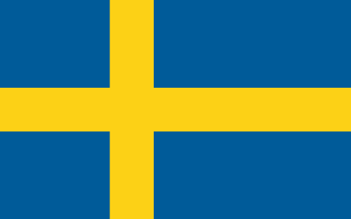 Swedish Flag - Blue & yellow