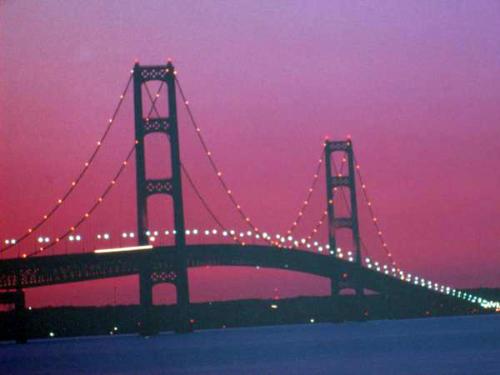 Travel - makinac island bridge