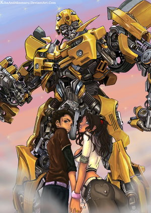BumbleBee - Transformers The Movie. BumbleBee one of the character.