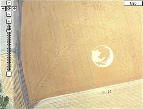 google - google map fire fox 2