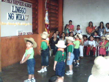 linggo ng wika - this a yearly presentation a Linggo ng Wika celebration at all school here in phillipines to the memory of father of Wika Manuel L.Quezon,called a month august of linggo ng wika!!!
