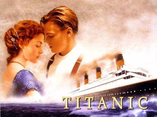 titanic - this is a wallpaper...the picture is a scene from the enlish movie titanic...