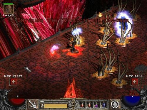 diablo - A screen shot of Diablo II