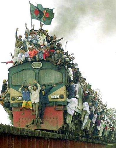 crowded - over crowded train