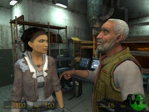 half-life - A screen shot of half-life