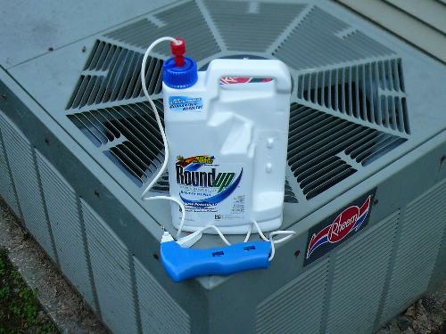 Round Up - Here is a picture of Round Up, which I use for killing weeds and preventing weeds from growing.