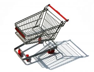 Grocery Cart - A grocery cart for wanting to buy groceries.