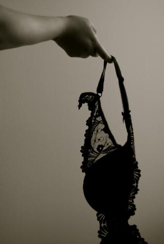 bra off - taking off the bra