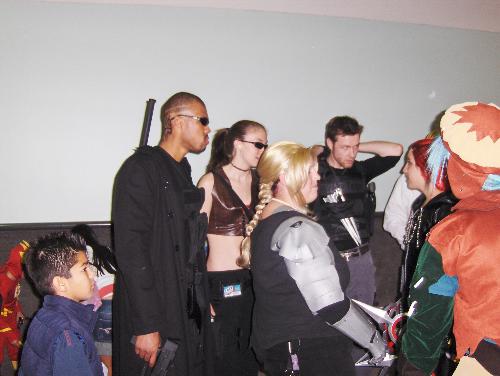 Comic Book Convention Photo - A comic book convention photo.