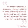 Depression - main features of depression