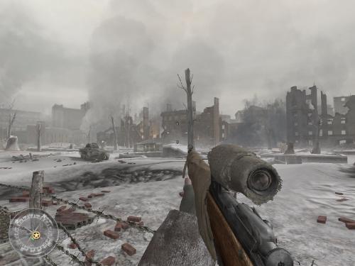 call of duty screenshot - the sniper weaponq