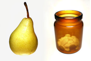 Pears & Vitamins - Lets think for a minute about our heath, eat fruits.