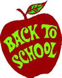 Back To School - A back to school apple for the favorite teacher.