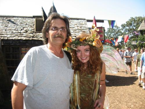 Cute Fairy - Me and one of many fairy's at the Minnesota Renaissance Festival Cute Fairy - Me and one of many fairy's at the Minnesota Renaissance Festival