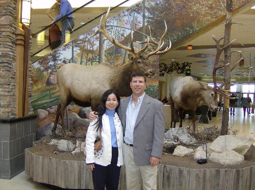 me with hubby - this is me and my hubby at the harrisburg east mall.