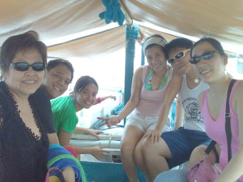Outing at Boracay - A boat ride in Boracay Beach