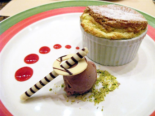 souffle - a famous french dessert