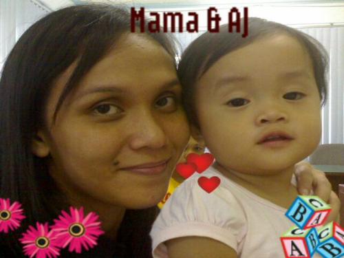 my daughter and I - a picture taken just recently