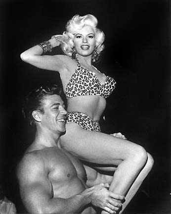 Jayne Mansfield and Mickey Hargitay - Jayne Mansfield and Mickey Hargitay Parents of Mariska Hargitay Photo from wikipedia.org