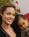 Angelina Jolie - Angelina Jolie and son Madox.