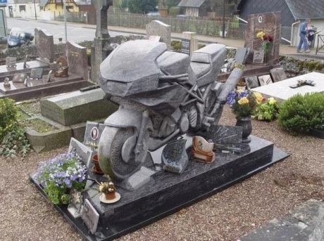 motorcycle cemetery - cemetery for the motorcycle