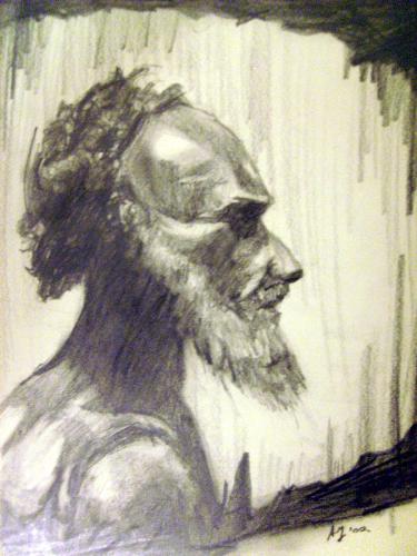aboriginie - This is a pencil drawing I did a few years back of an older aboriginal man in Australia. The photo itself came from 'Anatomy for the Artist,' but I'm afraid I can't provide a better source than that.