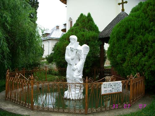 A fallen angel - This is a photo taken in a monastery where a angel had fallen.