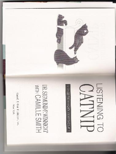 Title page - Title page of 'Listening to Catnip'.