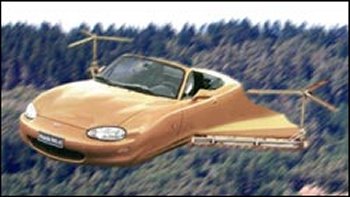 flying car  - I believe that few years from now most of car will fly while it taxing. 