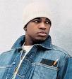 Ne-Yo - Ne-Yo with white fur cap.