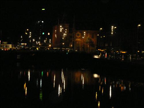 Amsterdam by night - Amsterdam by night again near the Central Station