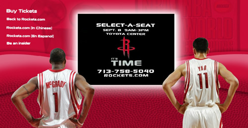 it's time - t-mac and yao the dream partner,will bing to us……