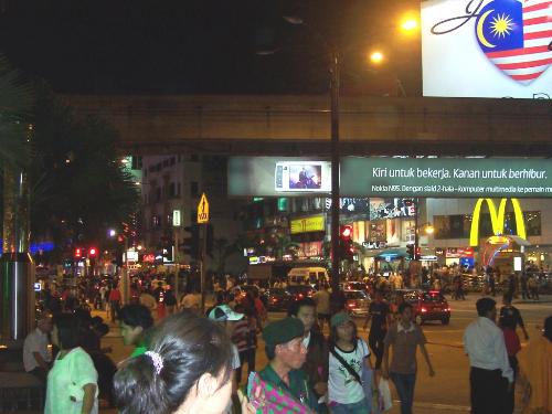 People - Peoples in the street of kuala lumpur, malaysia