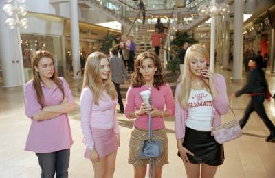 pink day - mean girl's pink day!