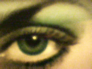 ~*~ - Photograph of eye, taken with webcam