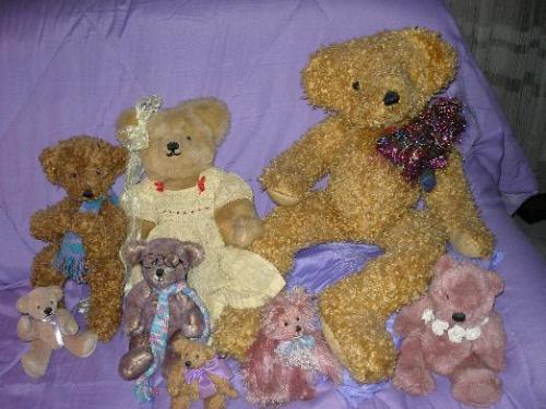 My Teddys - My handmade teddy collection
