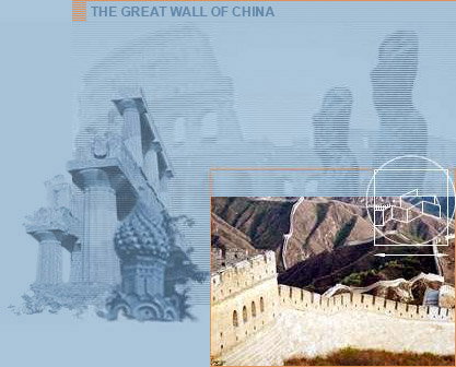 The Great Wall Of China - One of the Seventh Wonders of The world, The Great Wall Of China.