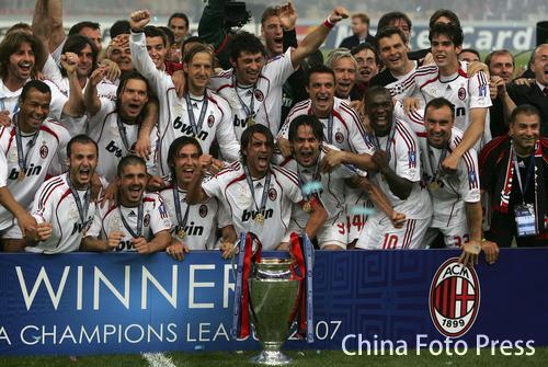 2006-2007 UEFA Champions League - milan win 2006-2007 UEFA champions league