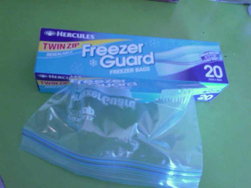 freezer bag - do you always used it?