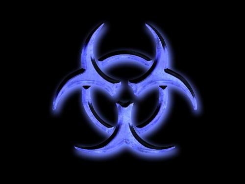biohazard - this is a sign for a biological weapon.